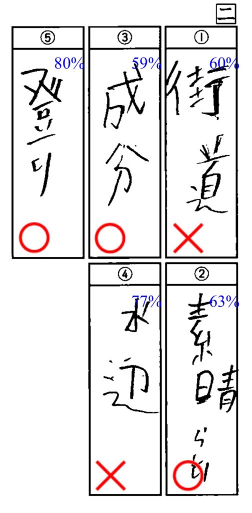 漢字ミス